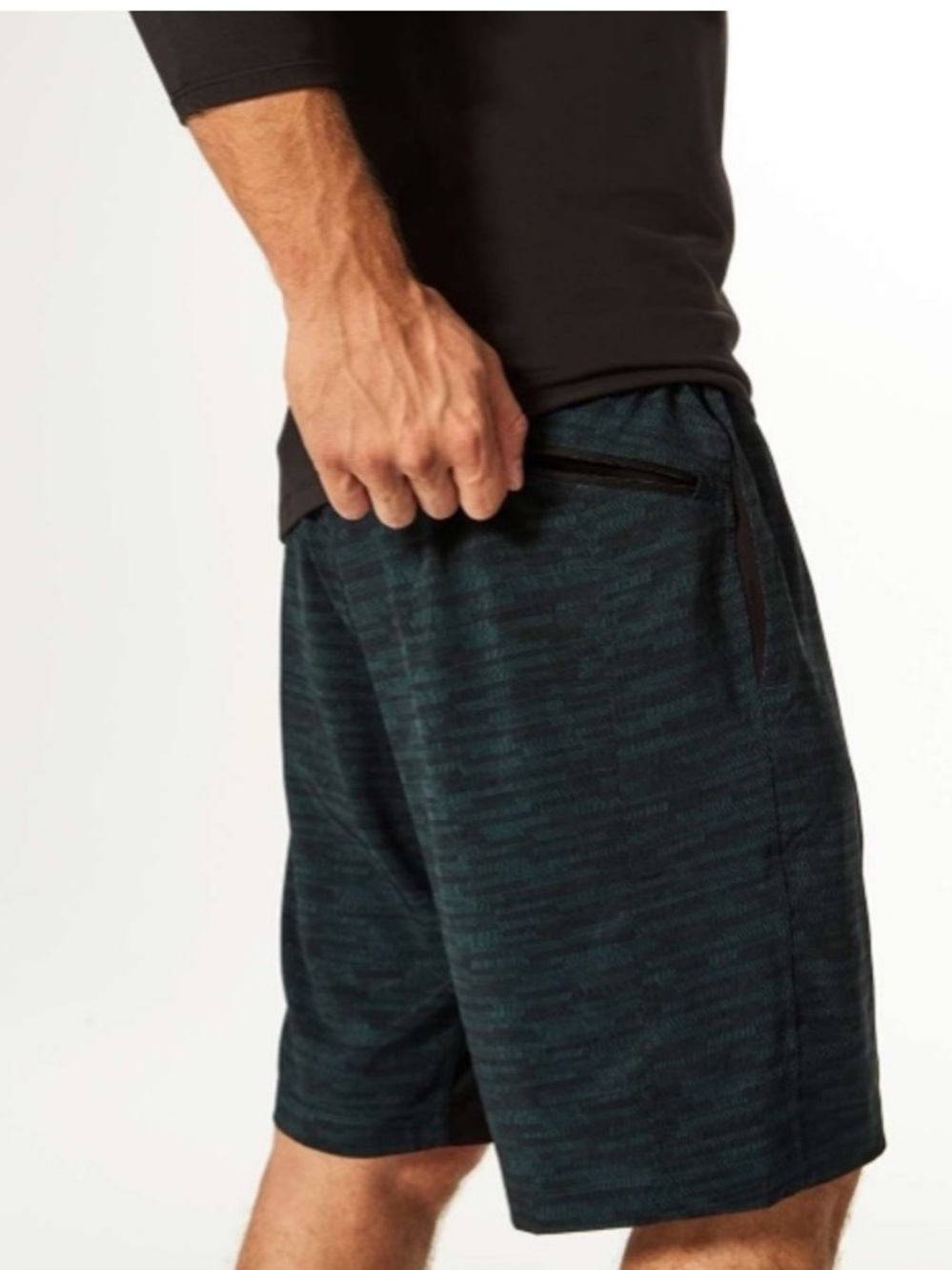 Lululemon T.H.E. Short Luxtreme Liner 9"
Amplified Dark Emerald Black Medium